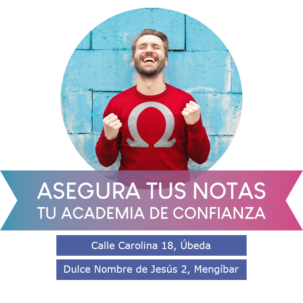 Somos tu academia de confianza. Asegura tu aprobado con nosotros.